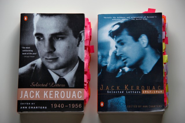 Jack Kerouac Selected Letters 1940-1956 and 1957-1969 covers