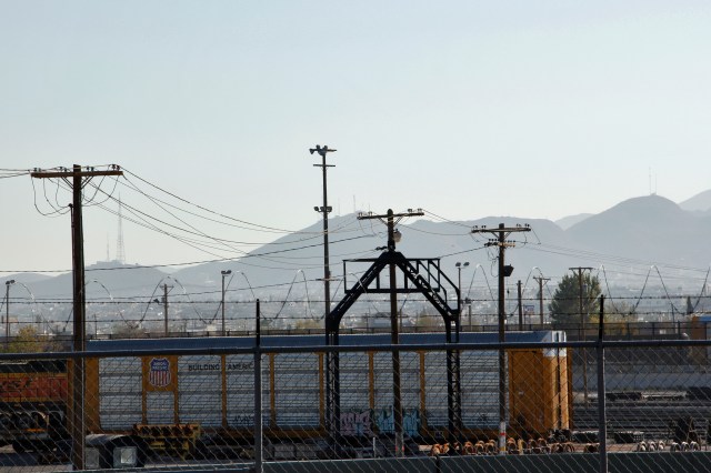 Juarez from El Paso Union Station